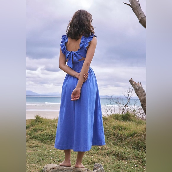 Free People Dresses & Skirts - Free People Ruffle It Up Midi